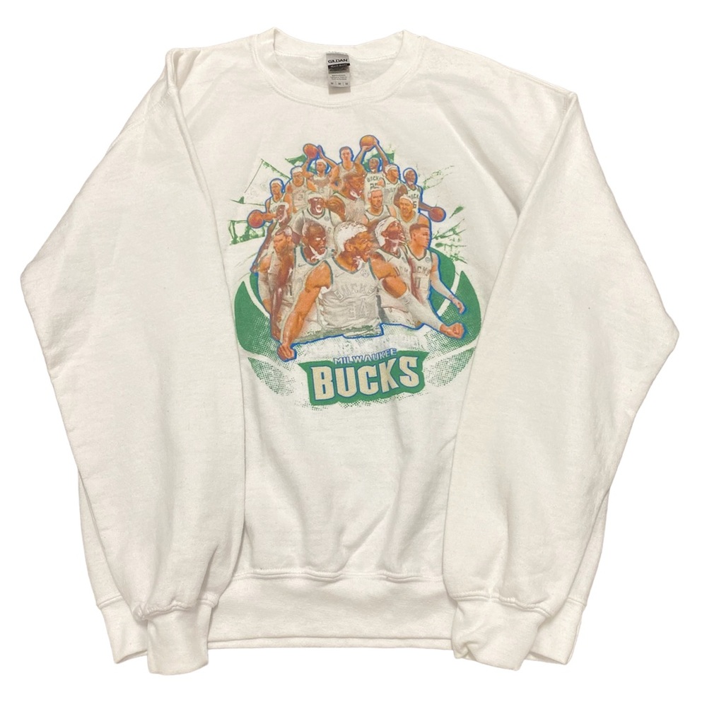 Vintage Milwaukee Bucks long sleeve crewneck